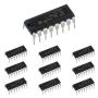 BOJACK 16-pin IC Stepper Motor Drivers Controllers L293 L293D （Pack of 10 Pcs）