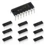 BOJACK 16-pin IC Stepper Motor Drivers Controllers L293 L293D （Pack of 10 Pcs）