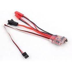 Vehicles-OCS RC ESC 20A Brush Motor Speed Controller w/Brake for RC Car Boat Tank New Levert