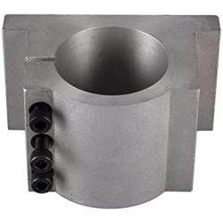 RATTMMOTOR 65mm Spindle Motor Clamp Mount Bracket Diameter 65mm CNC Motor Spindle with 3PCS Screws for 0.8kw 800W or 1.5kw CNC Router Engraving Milling Spindle