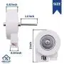 DA31-00146H OEM Replacement Part for Evaporator Fan Motor by Whats Up? Replaces DA31-00146C PS4138377 AP4444609 2030147