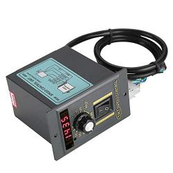 Adjustable 15-400W 5 Types Digital Motor Speed Controller AC 220V 50Hz Stepless Motor Speed Controller 0-1450rpm (15W)
