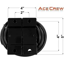 Rio 200lb Salt and Sand Vibrator Motor Spreader Replaces D6515, VBR100, 3007416 =3 Year Warranty=