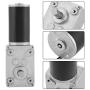 DC 12V 200RPM Turbo Worm Geared Motor,High Torque Turbine Worm Geared Motor Reduction Motor for 5840—31ZY