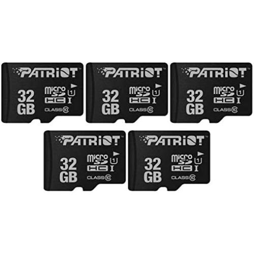 Patriot LX Series Micro SD Flash Memory Card 32GB - 5 Pack