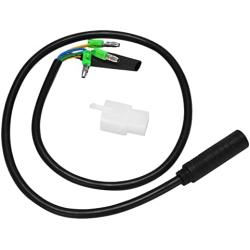 Popidome Motor Convert Extension Cable 9 Pin Conversion Line Waterproof Connector E-Bike Motor Extend Cable 60cm