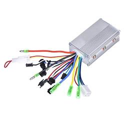 DAUERHAFT 24V 250W Motor Brushless Controller,Aluminium Alloy,Sensitive Ebike Scooter Brushless,with Heat Dissipation,Motor Speed Controller Kit,for Scooter,E Bike