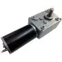 TSINY Small 12V 24 Volt Reversible High Speed 160rpm PM Electric DC Worm Gear Motor