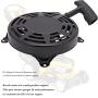 497680 Recoil Starter Assembly | 497680 Rewind Starter | Rewind Recoil Starter Compatible with Briggs and Stratton 497680 6.75 Motor Oregon 31-068 and Rotary 12368