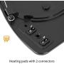 X AUTOHAUX Driver Left Side LH Rearview Heated Mirror Glass for Mercedes-Benz C 230 2002-2007 C 240 2001-2005