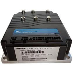 JWDAWN Motor Driver 1230 1230-2402 24V 250A AC Motor Speed Controller for Curtis Industrial Vehicle Material Handling Truck Personnel Carrier Golf Cart Pallet Stacker Accessories