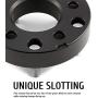 Orion Motor Tech 6x5.5 Wheel Spacers 1.5 inches 108mm Bore with 12x1.5 Studs Compatible with Toyota 4-Runner Toyota FJ Cruiser Toyota Tacoma GMC Canyon Isuzu Trooper, 38mm Wheel Spacer Kit, 4pcs