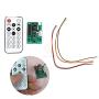 DC 4V-6V Stepper Motor Driver Controller Integrated Board 2-Phase 4-Wire Speed Adjustable with Remote Control