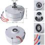 Marsrock 600r/m 100W 12V or 24V Permanent Magnet Generator AC Alternator for Vertical or Horizontal Wind Turbine 100W Wind Generator (12V)