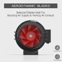 WOOW DEPOT 4 Inch 200 CFM Quiet Round Exhaust Inline Duct Fan for Hydroponics Bathrooms Ventilation,No Speed Controller