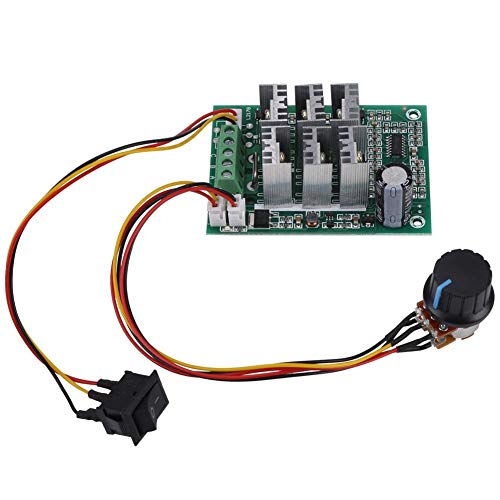 DC 5V-36V 15A Brushless Motor Controller 3-Phase Brushless Motor Speed Controller Motor Control Board CW CCW Reversible Switch Motor Driver Control Regulator Module