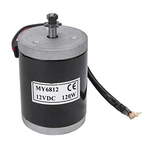 Vbestlife Brushed Motor,MY6812 12V 120W DC Brush High Speed Motor for Electric Scooter