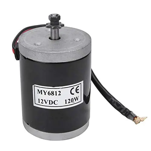 Vbestlife Brushed Motor,MY6812 12V 120W DC Brush High Speed Motor for Electric Scooter