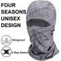 Little Donkey Andy Balaclava Face Mask UV Protection for Men Women Sun Hood Ski Motorcycle Running Riding