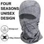 Little Donkey Andy Balaclava Face Mask UV Protection for Men Women Sun Hood Ski Motorcycle Running Riding