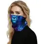 LACOMA Unisex Seamless Rave Bandana Neck Gaiter Tube Mask Headwear, Motorcycle Face Mask for Men Women Face Scarf