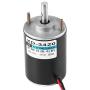XD-3420 DC Electric Motor, 12V High Speed Permanent Magnet DC Motor, Mini Electric Gear Motor, Low Noise, Low Loss, for Grinding Machine, Medical Equipment, Small Cutting Bench (12V 3000RPM)