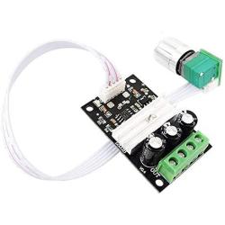 Stayhome 1pcs DC 6V 12V 24V 28V 80W 3A PWM Motor Speed Controller Adjustable Variable Speed Control with Extend Potentiometer On/Off Switch