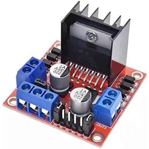 L298N Motor Driver Controller Board Module Stepper Motor DC Dual H-Bridge, Suitable for Motors, Robots, Smart Cars