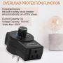 Variable Speed Controller, Fan Speed Controller, Cordless Vent Blower Speed Adjuster for Inline Duct Exhaust Fan, Exhaust fan Speed Controller, Speed Governor for HVAC Hydroelectric Generator Controls