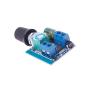 SMAKN Motor Speed Control DC3V-35V 5A 90W PWM Adjustable Speed Regulator Switch by smakn(Handle potentiometer with switch)