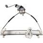 MILLION PARTS 741-305 Power Window Regulator with Motor Assembly Compatible with Honda Accord 2003-2007 Front Right Passenger Side