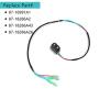 87-18286A43 Trim Switch Compatible with Mercrusier Marine Outboard Tilt Trim Control Switch Replace 87-16991A1 87-18286A2 87-18286A26