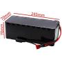 Wnicek 48V 10Ah Lithium-ion Battery Pack Suitable for 200W 250W 350W 500W 750W 1000W E-Bike Motors for Electric Scooter Electric Tools Moped Scooter with Charger