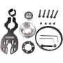 vanpro DIY Electric Skateboard Brushless Motor Mount Bracket /80MM 90MM 97MM 100MM Pulley Wheel KIT Belt 5M