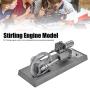 DIY Stirling Engine Set,Stirling Engine Model Zinc Alloy Wide Application Easy to Assemble for Physical Learning for Science Projects for Machinery Learning