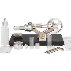 Sunnytech Hot Air Stirling Engine Education Toy Electricity Power Generator LED (FD03M)
