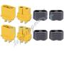 Vehicles-OCS Occus XT60 Battery Plug ESC Anti Slip Motor to ESC Connector 3 Pairs Antiskid Plug for Drone Boat Quadcopter TL10152-A YLBZ A