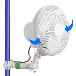 Grow Tent Fan,Oscillating Clip Fan 6