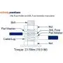 WindyNation ANL Fuse Holder + ANL Fuse (2pcs 60A Fuse)