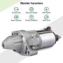 SCITOO Starters New Compatible for Honda for Accord 2003-2005 Element 2003-2006 2.4L w/MT 17869N SMT0288 06312RAA505 31200RAA-A01 M0T20371