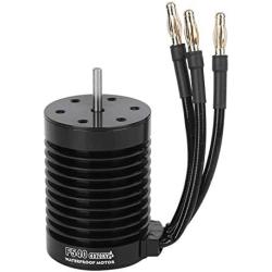 Vbest life RC Car Brushless Motor, F540 Waterproof 4 Pole Non‑Inductive Brushless Motor Replacement for 1/8 1/10 RC Car