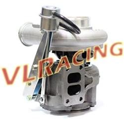 JM Turbo Compatible with Super Drag Diesel Turbo T3 Flange HX40W For Dodge RAM Turbocharger 3538232