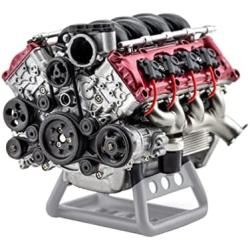Simulation Dynamic V8 Engine Model, DIY Internal Combustion Engine Model- KIT Version