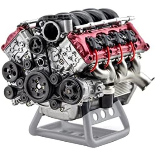 Simulation Dynamic V8 Engine Model, DIY Internal Combustion Engine Model- KIT Version