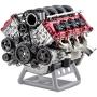 Simulation Dynamic V8 Engine Model, DIY Internal Combustion Engine Model- KIT Version