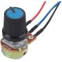Motor Speed Controller DC 9V 12V 18V 24V 36V 50V 60V 10A Pulse Width Modulation Regulator 600W Stepless Variable Speed Forward and Reverse Switch Pulse