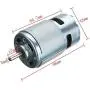 Moteur DC Xuulan Xianglaa-Motor 775, Roulement à Billes, Couple Important, Puissance Élevée, Faible Bruit, Composant Électronique, (Vitesse (RPM) : 35000, Tension (V) : 12V) Moteur DC Xuulan Xianglaa-Motor 775, Roulement à Billes, Couple Important, Puissance Élevée, Faible Bruit, Composant Électronique, (Vitesse (RPM) : 35000, Tension (V) : 12V)