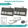 2 Garage Door Remotes for Liftmaster 973LM