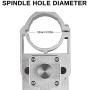 Genmitsu Aluminum Z Axis Spindle Motor Mount, 300-500W Spindle Holder, 52mm Diameter for 3018-PRO