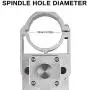 Genmitsu Aluminum Z Axis Spindle Motor Mount, 300-500W Spindle Holder, 52mm Diameter for 3018-PRO